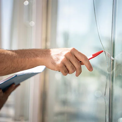 broken glass repair in Crestview, FL