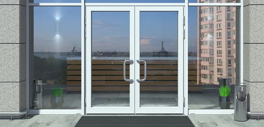 storefront glass repair in Crestview, FL